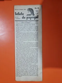 Bilete de papagal - no 42 / 21 martie 1928