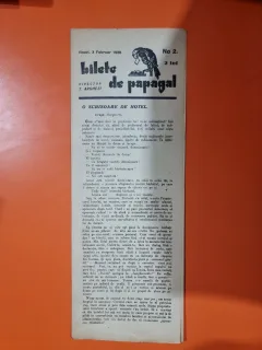 Bilete de papagal - no 2 / 3 februarie 1928