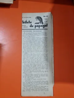 Bilete de papagal - no 65 / 19 aprilie 1928
