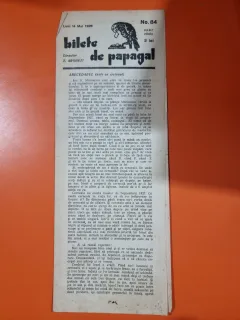 Bilete de papagal - no 84 / 14 mai 1928