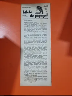 Bilete de papagal - no 89 / 21 mai 1928