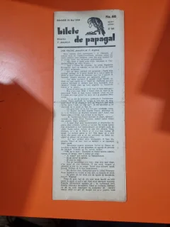 Bilete de papagal - no 88 / 19 mai 1928