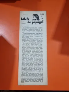 Bilete de papagal - no 92 / 24 mai 1928