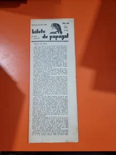 Bilete de papagal - no 94 / 27 mai 1928