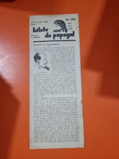 Bilete de papagal - no 303 / 31 ianuarie 1929