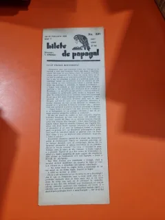 Bilete de Papagal - no 321 / 21 februarie 1929