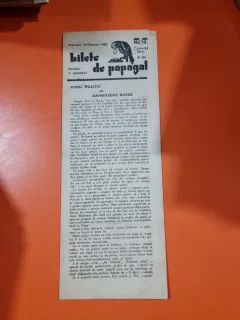 Bilete de papagal - no 12 / 15 februarie 1928