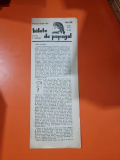Bilete de papagal - no 96 / 30 mai 1928
