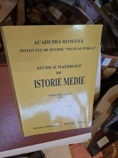 Studii și materiale de istorie medie volumul XXVI/2008