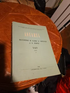 Anuarul Institutului de Istorie și Arheologie "A. D. Xenopol" XXIV 1987 partea 1
