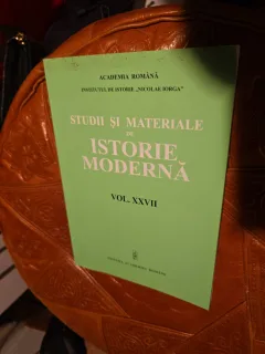 Studii și materiale de istorie modernă vol.XXVII