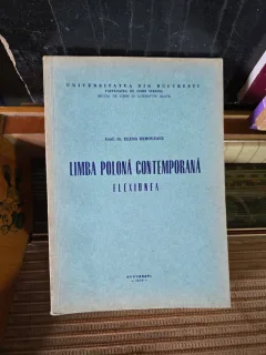 Limba polonă contemporană - Conf. dr. Elena Deboveanu