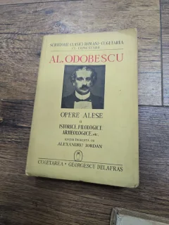 Opere alese II, Scrieri Alese - Al. Odobescu, Opere - istorice, filologice, arheologice, etc