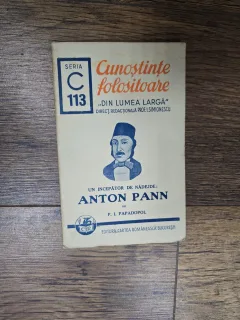 Cunoștințe folositoare - un incepator de nadejde,  Anton Pann - P. I. Papadopol