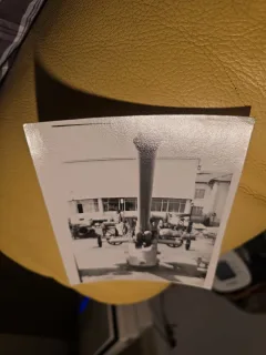 Fotografie tun antiaerian naval cu instalatiile de ochire, vedere frontala