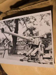 Fotografie tun antiaerian naval