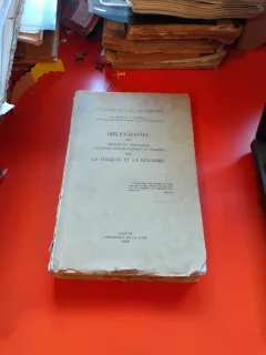 Bibliographie des articles de périodiques Allemands Anglais Français et Italiens sur la Turquie et la Bulgarie - Dr. Nicolas V. Michopf