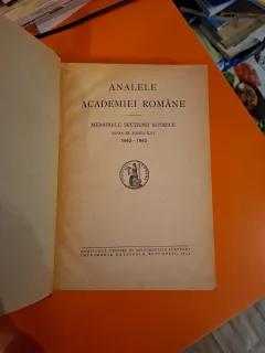 Analele Academiei Române - Seria III.Tomul XXV 1942-1943
