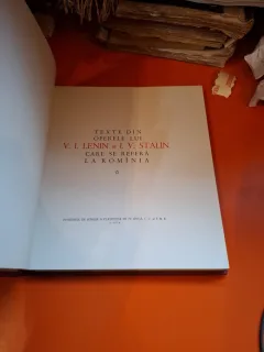 Texte din operele lui V. I. Lenin și I. V. Stalin care se referă la România - V. I. Lenin și I. V. Stalin