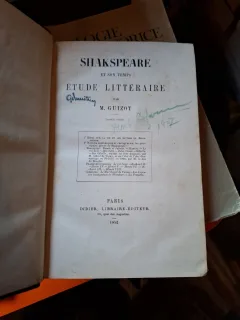 Shakspeare et son temps - M. Guizot
