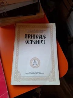 Arhivele Olteniei nr.3 - Academia de Știinte Sociale și Politice a Republicii Socialiste România