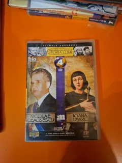 Personalități care au marcat Istoria Luminilor - Nicolae Ceausescu , Ioana D arc DVD