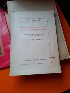 Corespondența lui Constantin Ypsilanti cu guvernul rusesc (1806-1810) - P. P. Panaitescu