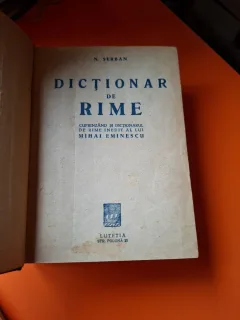 Dicționar de rime - N. Șerban