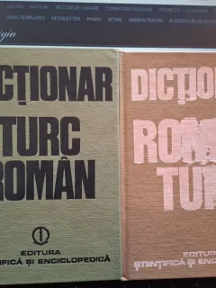 Dicționar turc-român / Dicționar român-turc - Vol.1+vol.2