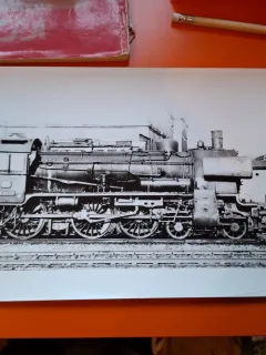 Fotografie Locomotiva  DB BR.38.10-40 (pr.p8) - 