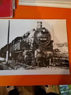 Fotografie Locomotiva DR 93.1182 Saalfeld 1970 - 