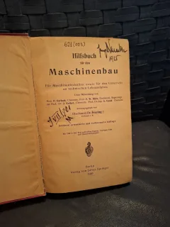 Hilfsbuch für den Maschinenbau - Er. Freytag
