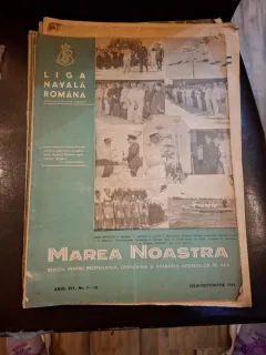 Marea Noastră , Iulie-Octombrie 1945 - Liga Navală Română