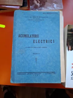 Acumulatorii electrici - Ing. Mihail N. Bosoancă