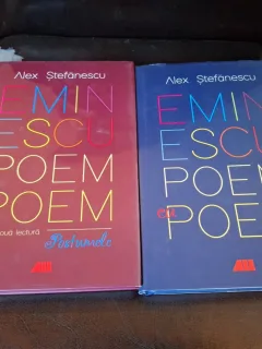 Eminescu poem cu poem (autograf pe fiecare volum) - Alex Ștefănescu