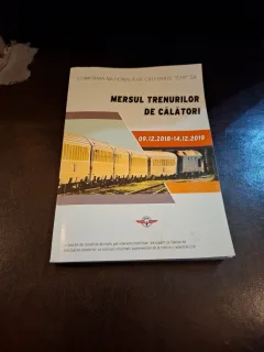 Mersul Trenurilor de Călători - Compania Națională de Căi Ferate 09.12.2018 - 14.12.2019