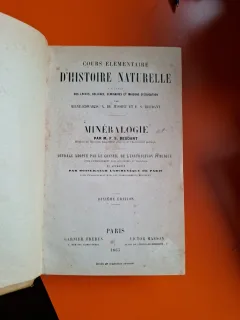 Cours élémentaire d'histoire naturelle: Minéralogie - M. F. S. Beudant