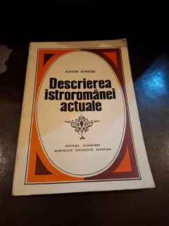 Descrierea istroromânei actuale - August Kovačec