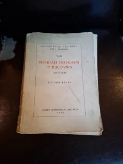 Refugiații moldoveni în Bucovina 1821 și 1848 - Teodor Balan