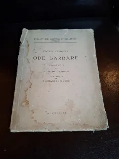Ode Barbare - Giosuè Carducci