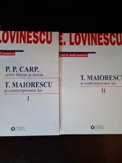 T. Maiorescu și contemporanii lui - E.Lovinescu