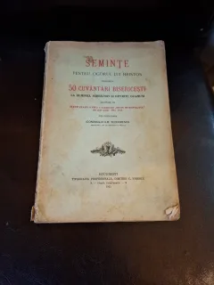 Seminte pentru ogorul lui Hristos cuprinzand 50 cuvantari bisericesti - Ilie Teodorescu