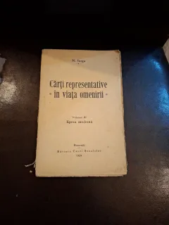 Cărți reprezentative în viața omenirii vol.III - N. Iorga
