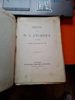 Prinos lui D. A. Sturdza la împlinirea celor șapte-zi de ani - D. A. Sturdza