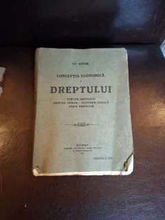 Conceptia economică a dreptului - St. Antim