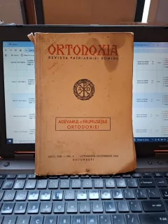 ORTODOXIA Revista Patriarhiei Romine - Anul VIII nr.4 Octombrie-Decembrie 1956