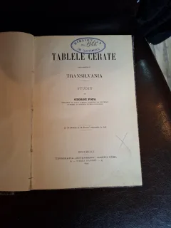 Tablele cerate descoperite în Transilvania - George Popa
