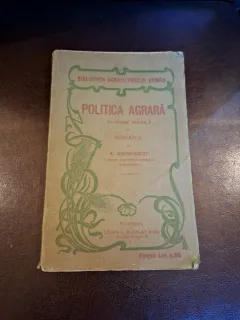Politica Agrară - G. Ionescu-Sisești