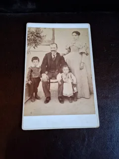 Fotografie Cabinet Familie cu Copii - Alb/Negru