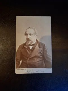 Fotografie tip CDV Portret Napoleon III - The London Stereoscopic & Photographic